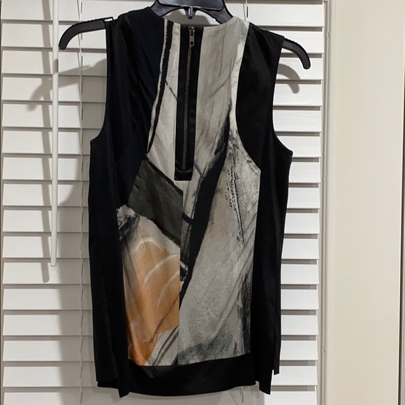 Helmet Lang Edgy Sleeveless Top - Picture 4 of 4